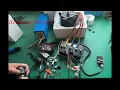QS180 90H 8KW Mid Drive Motor For Electric Motorcycle with ND721200 Controller