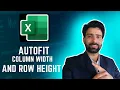 Autofit Column Width and Row Height in Microsoft Excel SAVE YOUR TIME