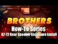 67-72 Chevy GMC Truck 6x9 Rear Speaker Enclosure Installation