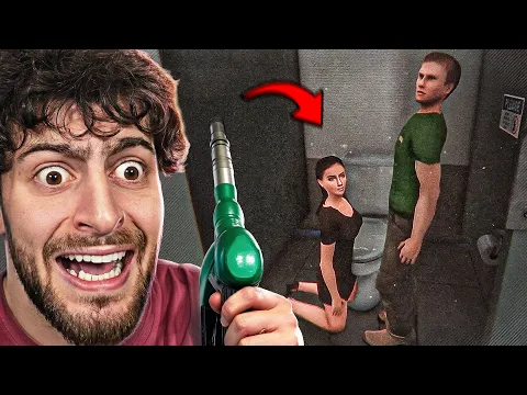 Video Thumbnail: JE LES SURPREND EN TRAIN DE... (pendant que je travaille💀❌) Gas Station Case