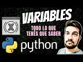 VARIABLES en Python Todo lo que tenes que saber