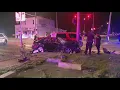 One adult child hospitalized after crash in north Toledo