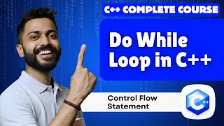 Lec-27 How Do while loop works in C programming Control Flow statements C by Varun Sir