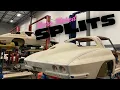 Bare Naked Split Window Corvettes C2 Classic Car Restoration