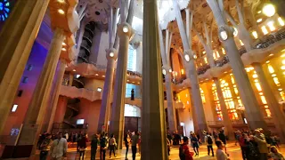 Sneak Peek Footage from De La Sagrada Familia in Barcelona (Designed by Antoni Gaudi)