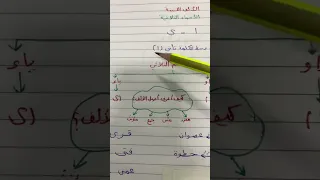 الألف اللينة آخر الأسماء الثلاثية  عبدالله حسن             دندنها