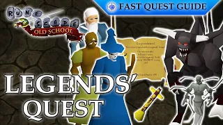 Legends Quest OSRS Quality Quick Guide 2025
