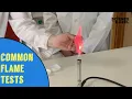 Flame Tests Chemistry Practicals