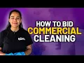 How To Bid Commercial Cleaning Jobs Formula Included