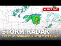 US WEATHER RADAR LIVE Tornado Severe Storm Warnings in Real Time