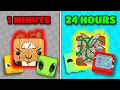Opening Blooket Packs For 1 Second VS 24 HOURS