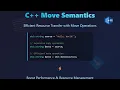 C Move Semantics Boost Performance with Efficient Resource Management
