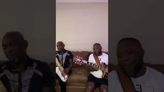 hossana  by agboola shadare and Abrahamsax guitar 🎸 and saxophone  🎷 cover