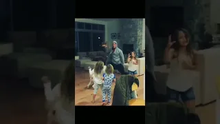 Chris hemsworth having fun with kids