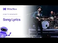 Get Creative With Your Songwriting Using WriteMe ai - AI Generator