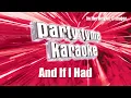 Teddy Pendergrass - And If I Had (Karaoke Version)