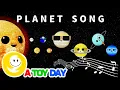 PLANET SONG 🎶🛸🌎🪐🚀🎶 | Mercurius Venus Aarde Mars Jupiter Saturnus Uranus Neptunus #atoyday #planet...