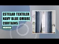 Estelar Textiler Ombre Blackout Curtains Review - Stylish Energy Saving