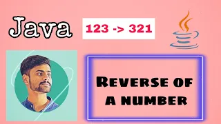 Reverse of a number Java basic program while loop Rudrapratap V