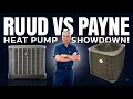 Premium Heat Pump Showdown Payne PH8TAN5 vs Ruud RP15AY Heat Pump Comparison