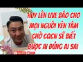 Download Lagu Huy Lê thông báo tình hình của anh Khanh và Thiên Ân.Nguồn Huy Lê.