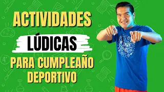 Actividades para cumpleaños deportivos #cumpleaños #infantil #diversion