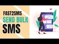 fast2sms send bulk sms by using fast2sms Hindi