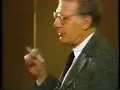 Russell Ackoff - U S Navy two day training in Thinking Understanding and Learning 1 of 8