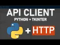 Simple API Client in Python with Requests Tkinter Tutorial