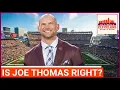 HOFer Joe Thomas made some VERY INTERESTING comments about the state of the Browns heading into 2026