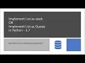 Lecture 30 - Lists Part
