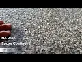Experimenting With A No Prep Epoxy Floor On Broom Finished Concrete Urethane Topcoat Install