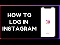 Instagram Login Tutorial