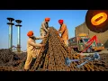 Download Lagu Turning Giant Warship Anchor Chains into Heavy Rickshaw Axles | ExtremeMetal Forging Process