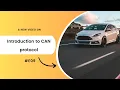 Introduction to CAN protocol Aishwarya Pattar