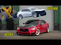 Rebuilding My Wrecked Infiniti Q50 in 30 Minutes