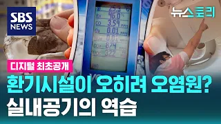 환기시설이 오히려 오염원? 실내 공기의 역습 (뉴스토리) / SBS