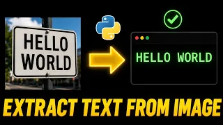 Extract Text From Image with Python AI