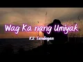 Wag Ka nang Umiyak  by KZ Tandingan  LYRICS