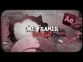 How to Make a ONE FRAMER in After Effects Quick Tutorial