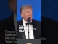 Trump Calls Out CNN s Kaitlan Collins During WHCD Speech For Winning Fake Award