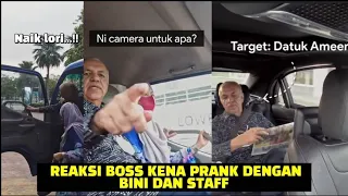 Download BOSS MYDIN KENA PRANK, LIHAT REAKSI DATUK AMEER SELEPAS 'DIKENAKAN' ISTERI DAN STAF MP3