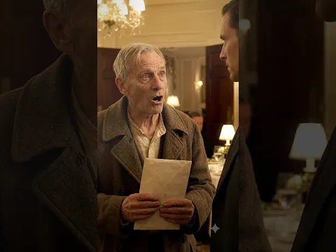 The Hotel Manager Tried to Remove an Old Man—Then the Host Saw What He Was Carrying