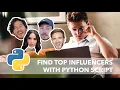 How to scrape influencers from Instagram using Python