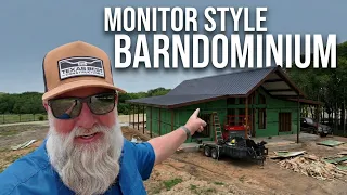 Building a Monitor Style Barndominium With Wraparound Porches Texas Best Construction