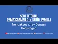 Mengakses Array Dengan Perulangan