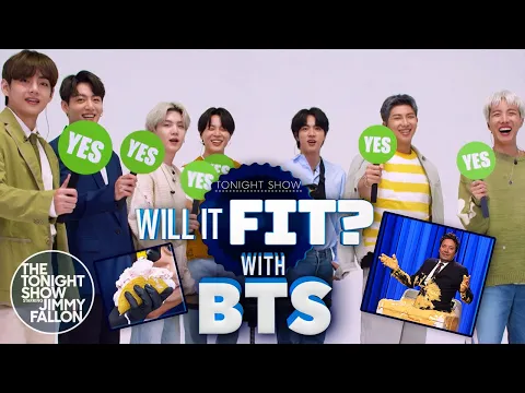 Download MP3 Will It Fit? with BTS | The Tonight Show Starring Jimmy Fallon