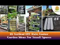DIY Rain Gutter Garden Ideas 13 Vertical DIY Rain Gutter Garden Ideas For Small Spaces