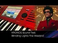Lagu Blinding Lights Korg Kronos Sound Test