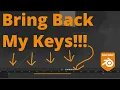 Blender - Why Can t I See My Keyframes In the Timeline